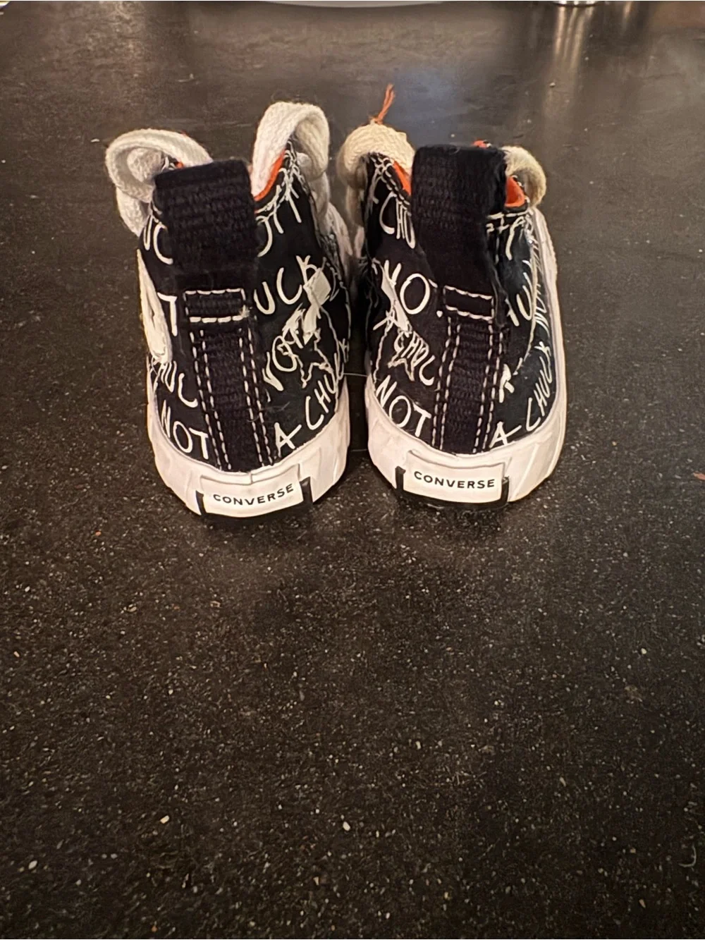 Converse UNT1TL3D Not A Chuck Baby/Toddler High Tops size 4
